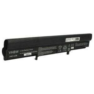 Bateria vhbw para Asus A41-U36, A42-U36 - 4400 mAh 14.8 V Li-Ion