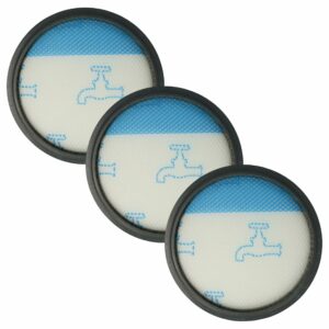 3x Filtro pré-motor vhbw substitui Rowenta ZR903701