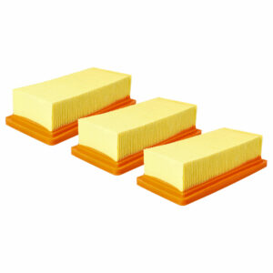Conjunto de 3 Filtros Plissados para Aspirador Kärcher KFI 7420, 6.415-953.0 - vhbw