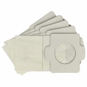 5x Sacos para Aspirador que substituem Makita 194566-1, A-48511, 194565-3 - Papel