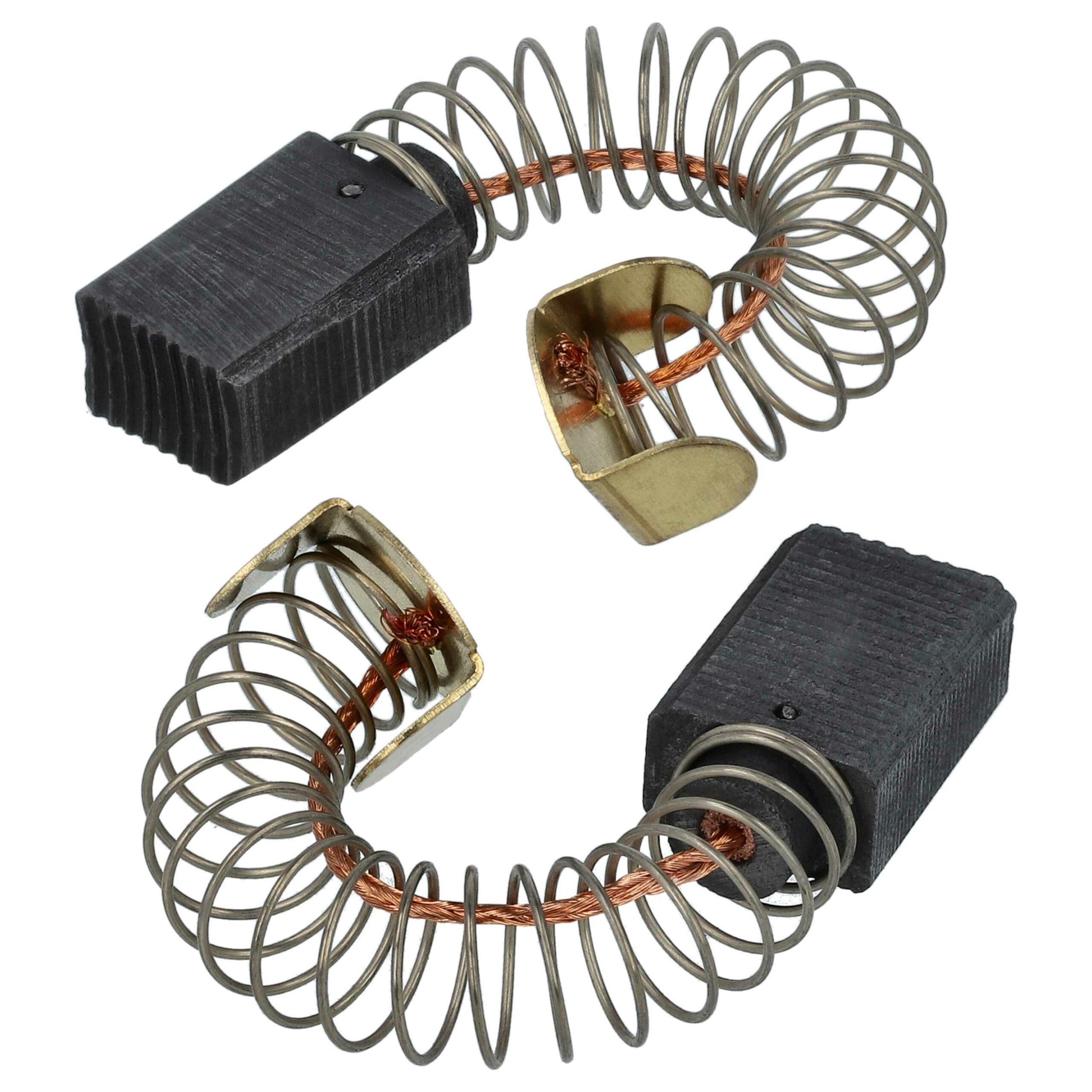 2x Escovas de Carvão de Substituição para Festool 627033, 627010, 627034 - 6,2 x 10 x 16 mm
