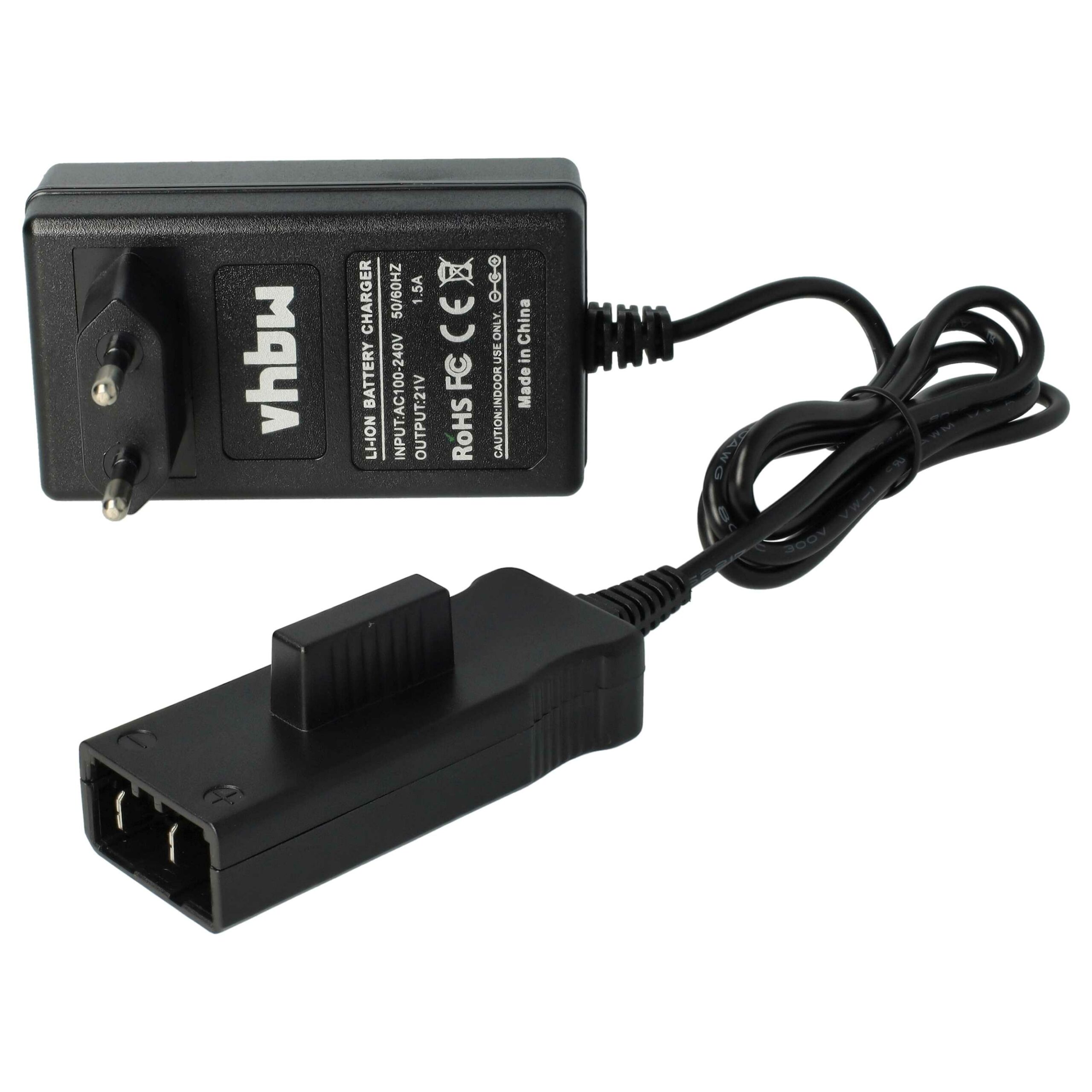 Carregador compatível com cortador de relva Gardena 48-Li 8878 ErgoCut bateria Li-Ion (18 V) - Image 4