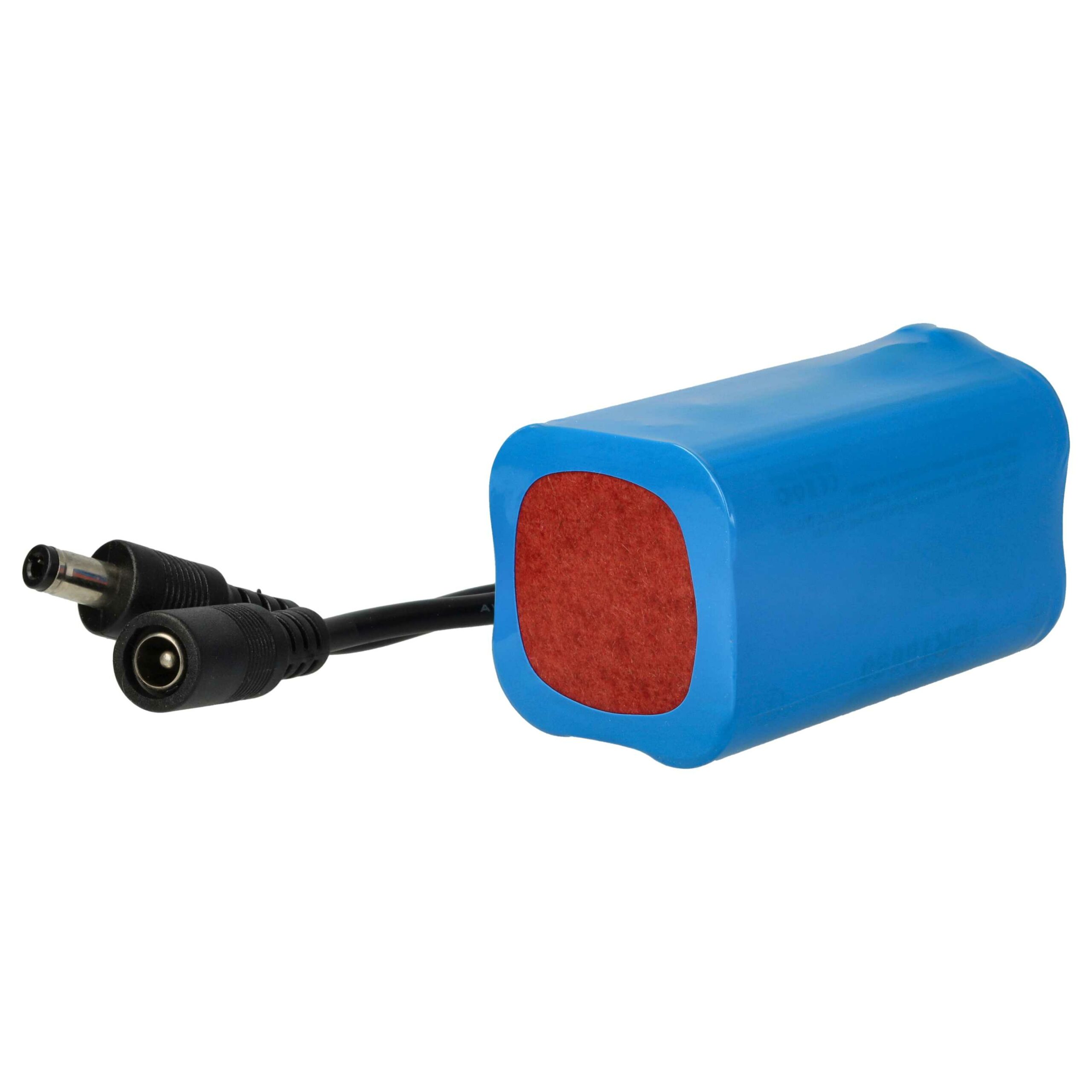 Bateria para Lanterna LED XML T6 - 5200 mAh 7.4 V Li-Ion vhbw - Image 2