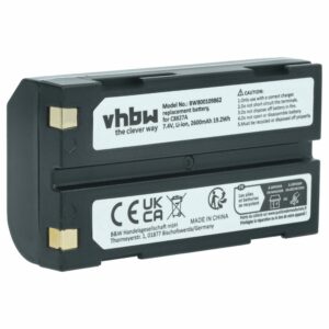 Bateria vhbw substitui CHC 1906110059 - 2600mAh, 7.4V, Li-Ion
