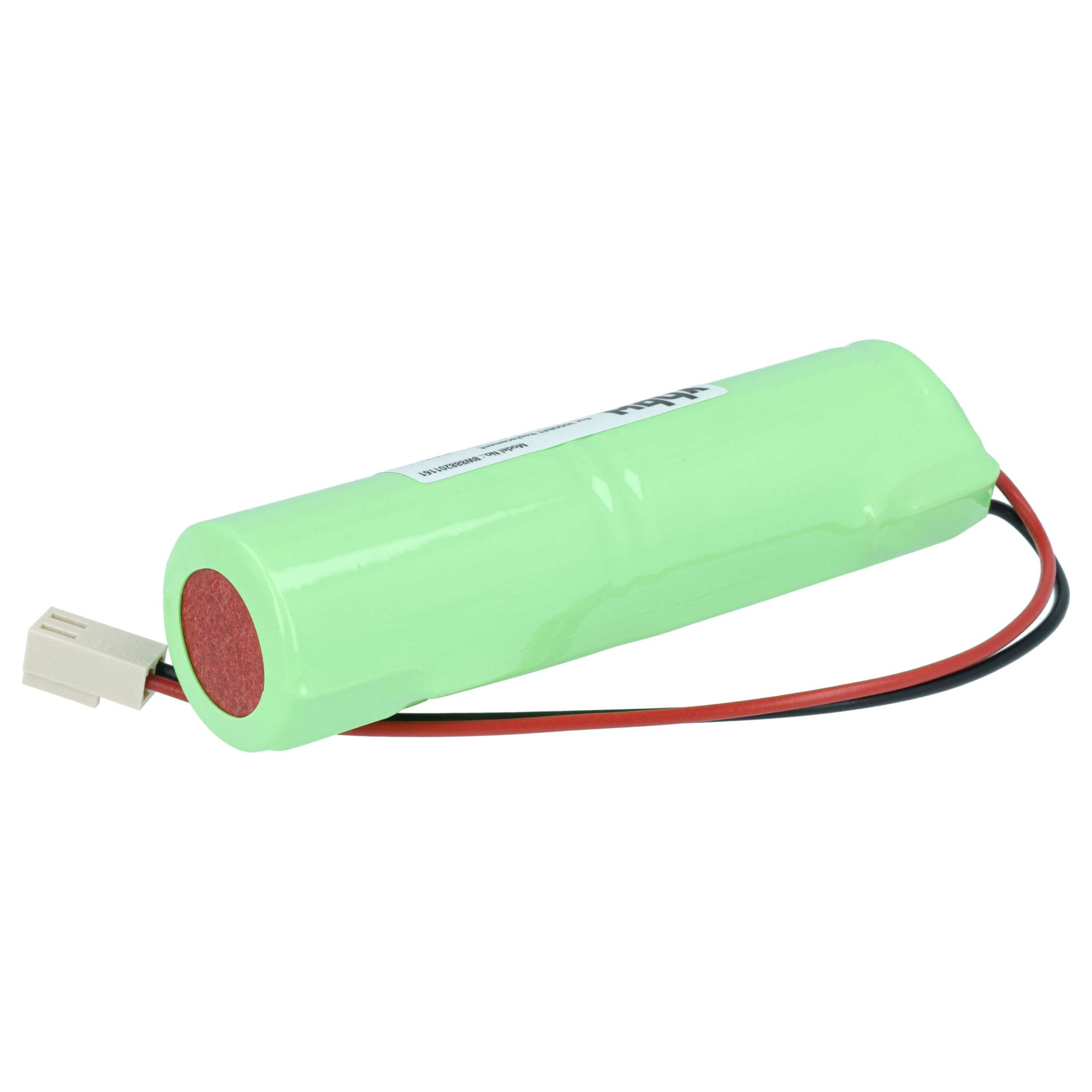 Bateria vhbw 3500 mAh 2.4 V NiMH compatível com NOVIPro 3000BAT e 880BAT - Image 2