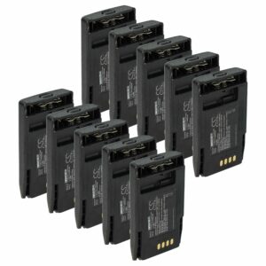 Bateria vhbw 10x para Motorola AP-6574, PMNN4351, FTN6574BC - 2200 mAh 3.7V Li-Ion