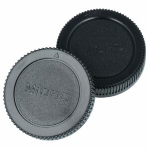 Protetor de Lente e Corpo Traseiro compatível com Panasonic DMW-BDC1 e Câmaras Olympus