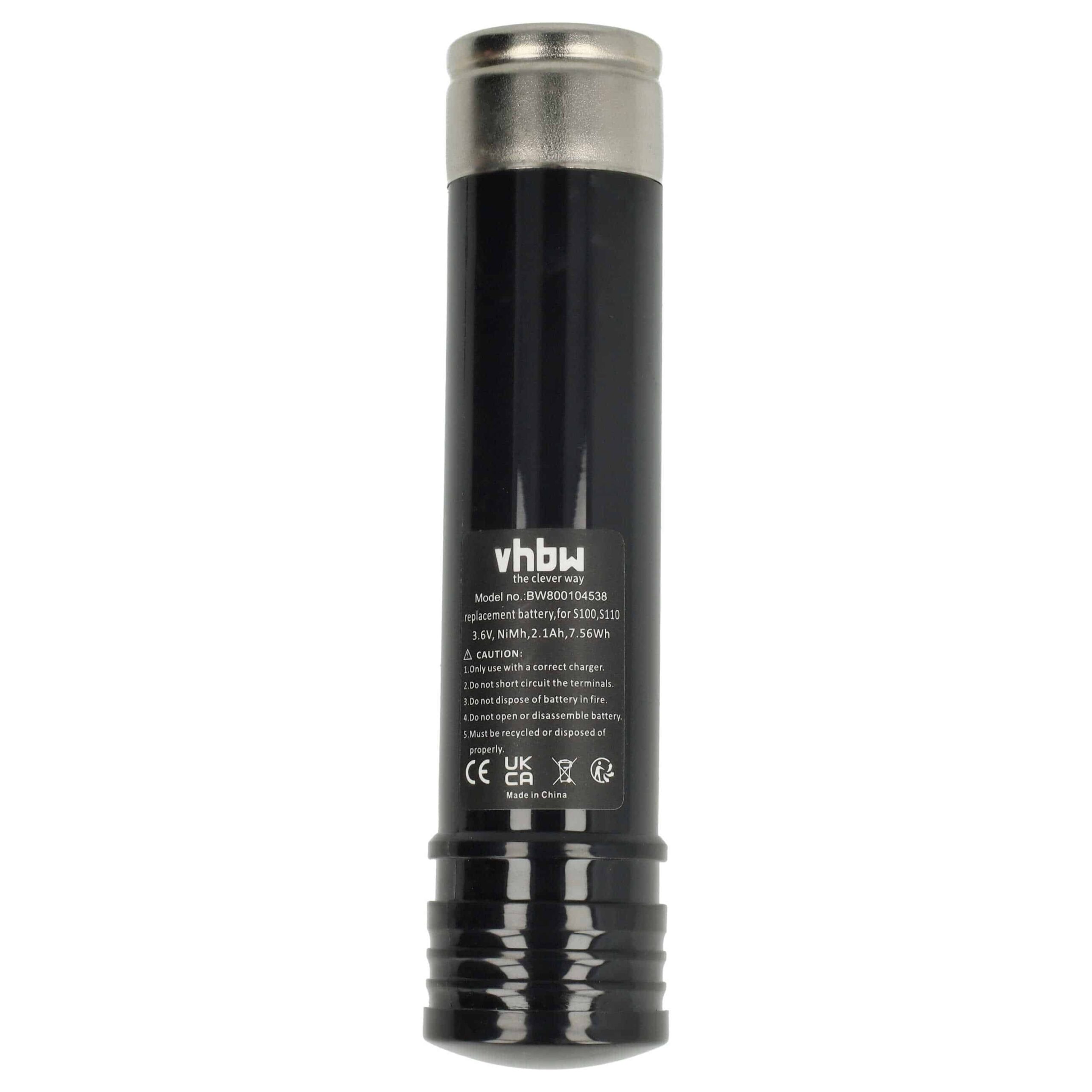 Bateria vhbw compatível com Black & Decker 151995-02, 383900-004, 1519950-3 - 2100 mAh, 3.6 V, NiMH - Image 3