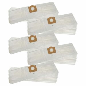Pack 50x Sacos para Aspirador compatíveis com Bosch Siemens Typ X, Typ W - vhbw microfleece