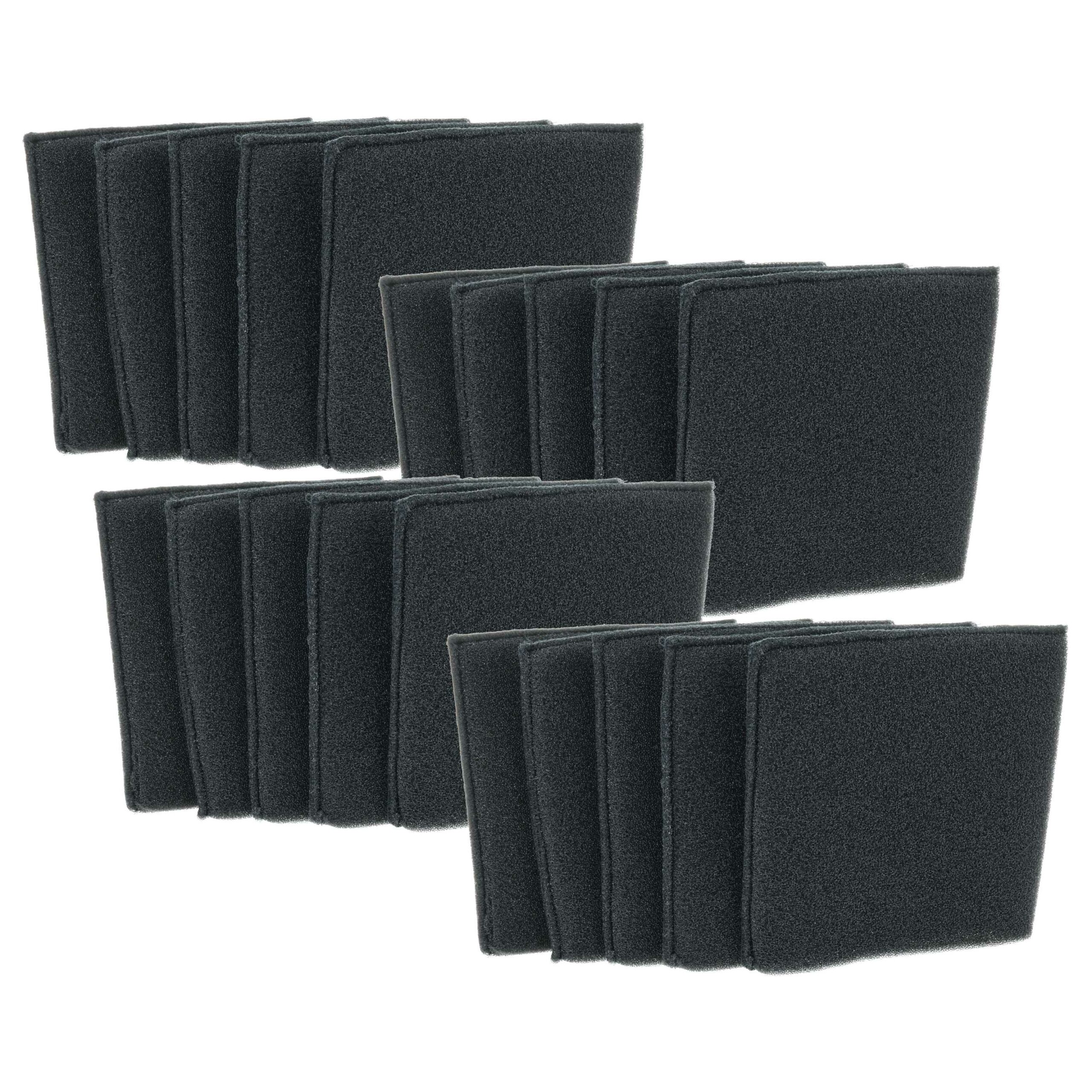 20x Filtros de Espuma Filterfoam compatíveis com Aspirador Einhell 2351134