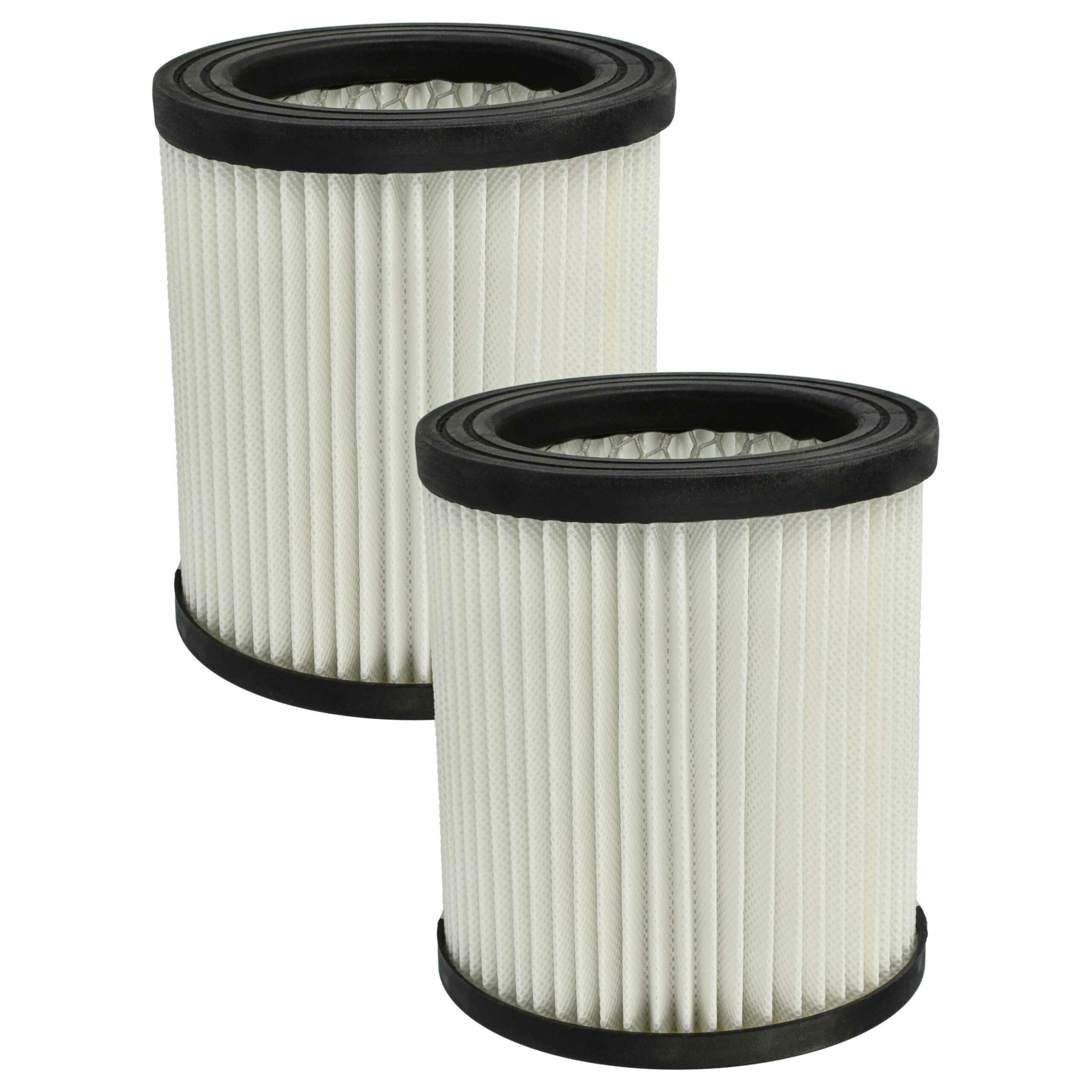 2x Filtro de Substituição vhbw para Aspirador Scheppach 7907702701, Classe F7