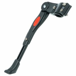 Apoio Traseiro para Bicicleta vhbw - Compatível com Rodas de 24", 26" e 28" - Altura Máxima 3.8 cm