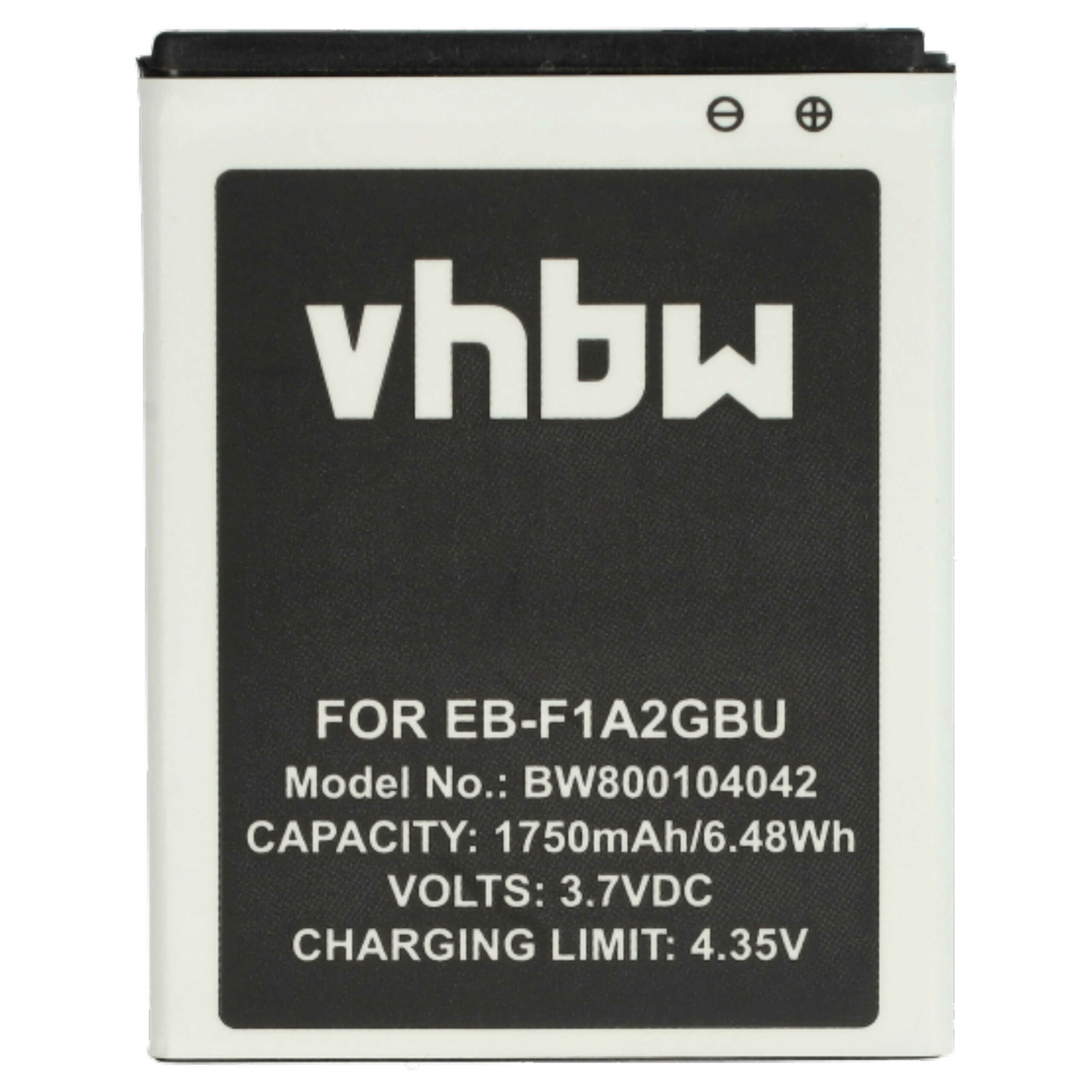 Bateria vhbw 3x para Samsung EB-F1A2/EB-F1A2GBU - 1750 mAh, 3.7V, Li-Ion - Image 3