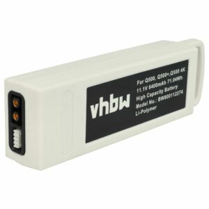 Bateria de Substituição vhbw para Yuneec YUNQ500105 - 6400 mAh 11.1 V Li-polímero