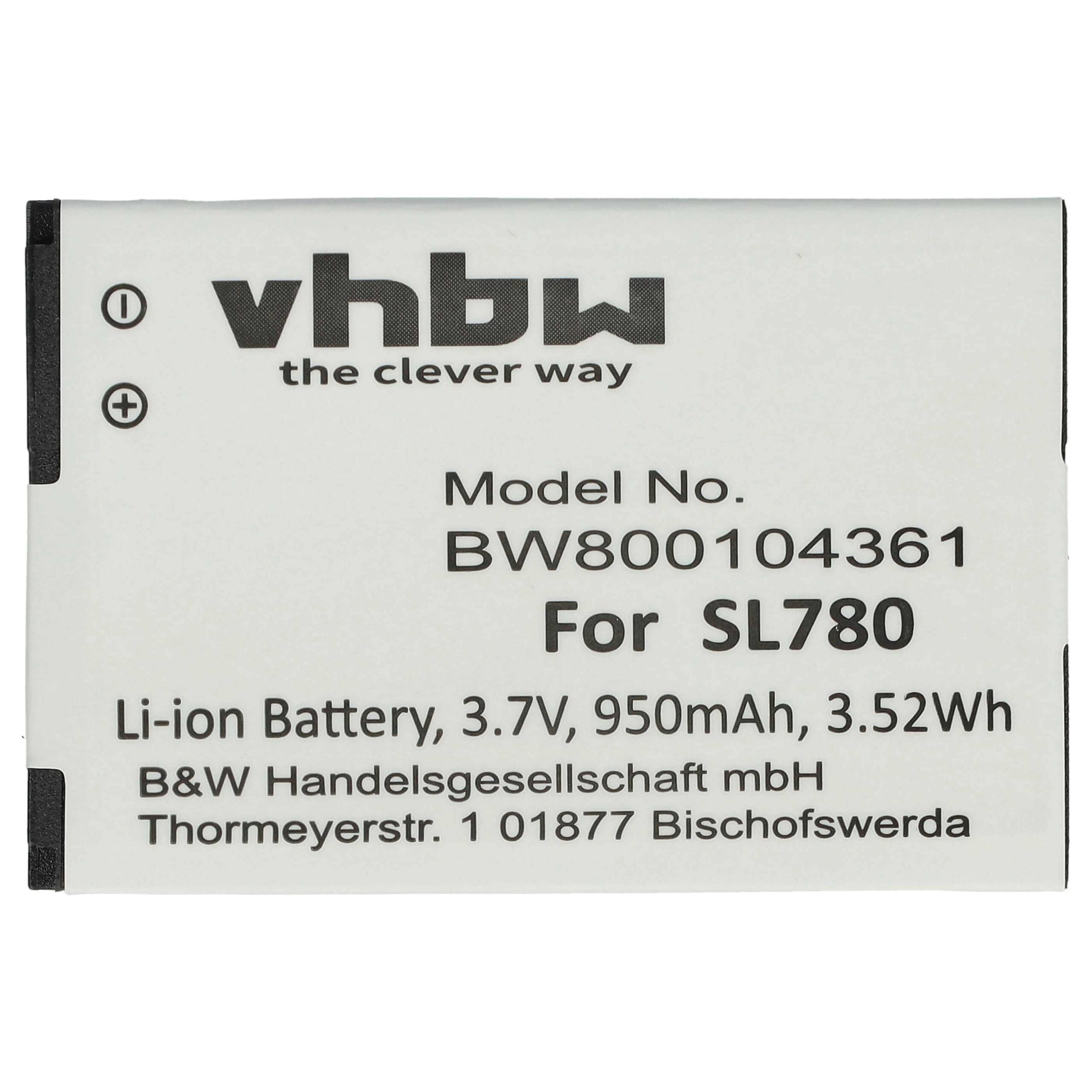 Bateria vhbw para telefone Gigaset - Compatível Siemens S30852-D2152-X1 - 950 mAh 3.7 V Li-Ion - Image 3