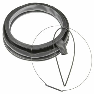 Vedante de Porta vhbw para Máquinas de Lavar Bosch (BSH 4466-BH, 00686848, 00686004)