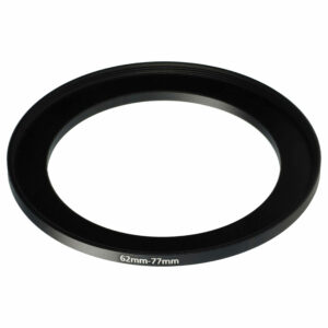 Anel Adaptador Step-Up 62 mm para 77 mm para Objetivas de Câmara - vhbw