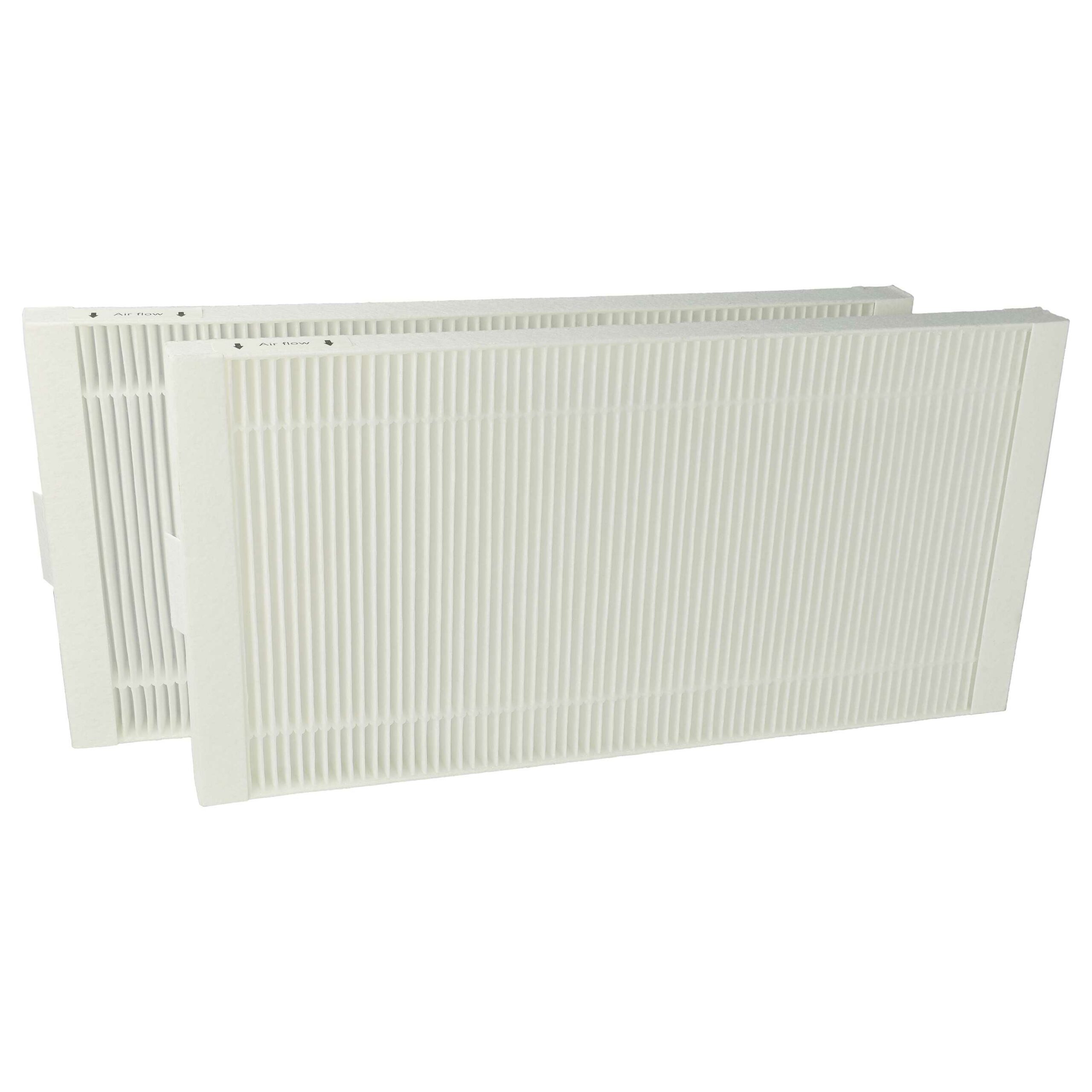 2x Filtro Anti-Polen vhbw para Stiebel Eltron 231332, FMS F7-2 - Classe F7