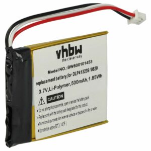 Bateria vhbw para Telefone Fixo AEG DLP413239, 0829 - 500 mAh 3.7 V Li-Ion