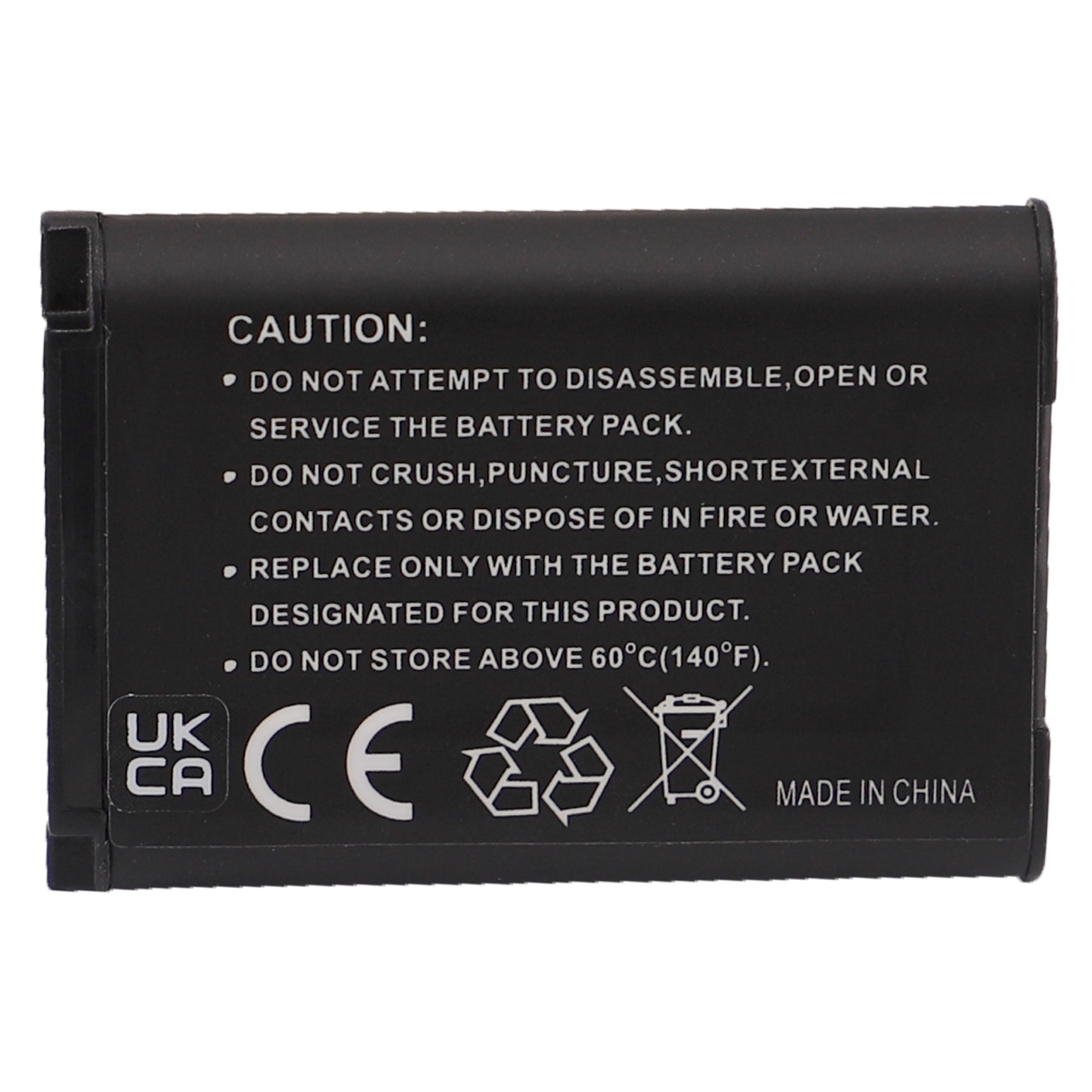 Bateria EXTENSILO compatível com Sony NP-730, NP-F550, NP-530, NP-930, NP-F530, NP-F330, NP-F570 - 6600mAh, 7.4V, Li-Ion