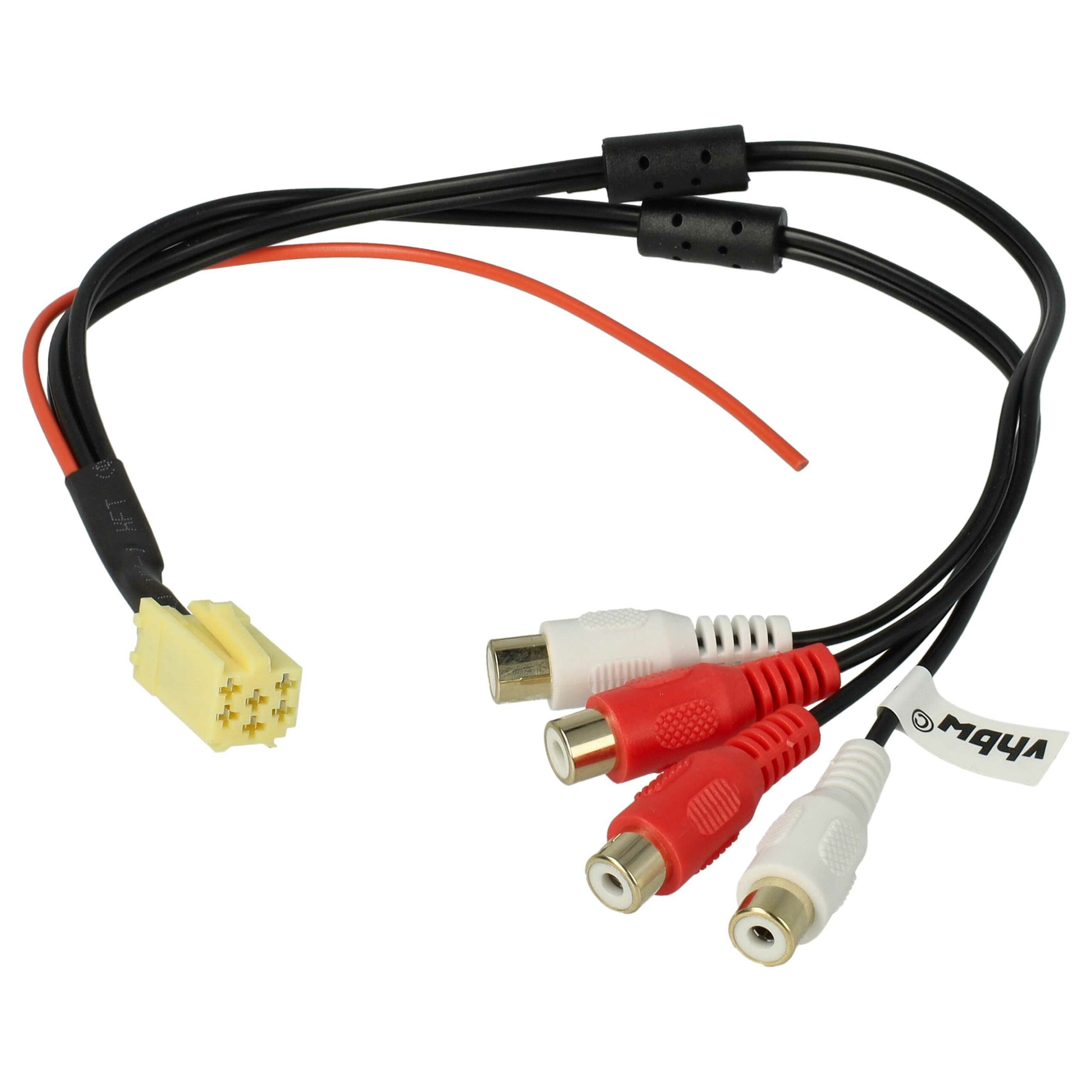 Adaptador ISO para Rádios de Carro Philips, Grundig, Audi, Seat - Mini ISO para 4x RCA - Image 3