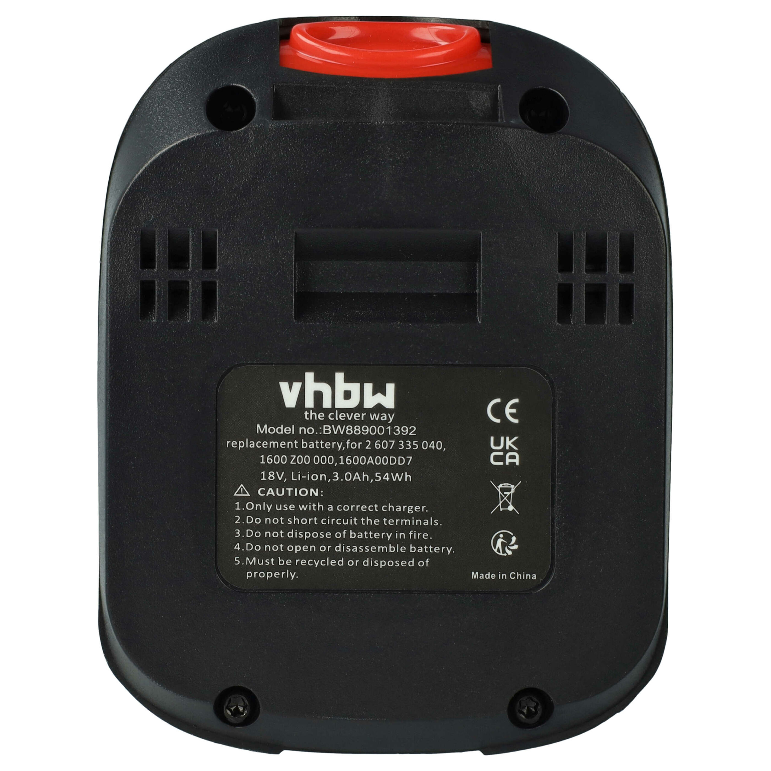 Bateria vhbw 18 V 3000 mAh Li-Ion para Ferramentas Bosch (1 600 Z00 000, 1 600 A00 DD7) - Image 3