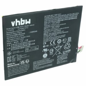 Bateria vhbw para Lenovo - 6300 mAh 3.7 V Li-Ion (Substitui L11C2P32)
