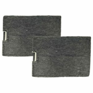 2x Filtro de Carvão Ativado de Substituição para Coifa Bosch AEG/Electrolux 899660013000/0, 6600130006