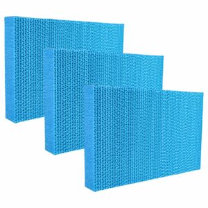 3x Filtros para Humidificador Philips AC4155/00 - Plástico vhbw