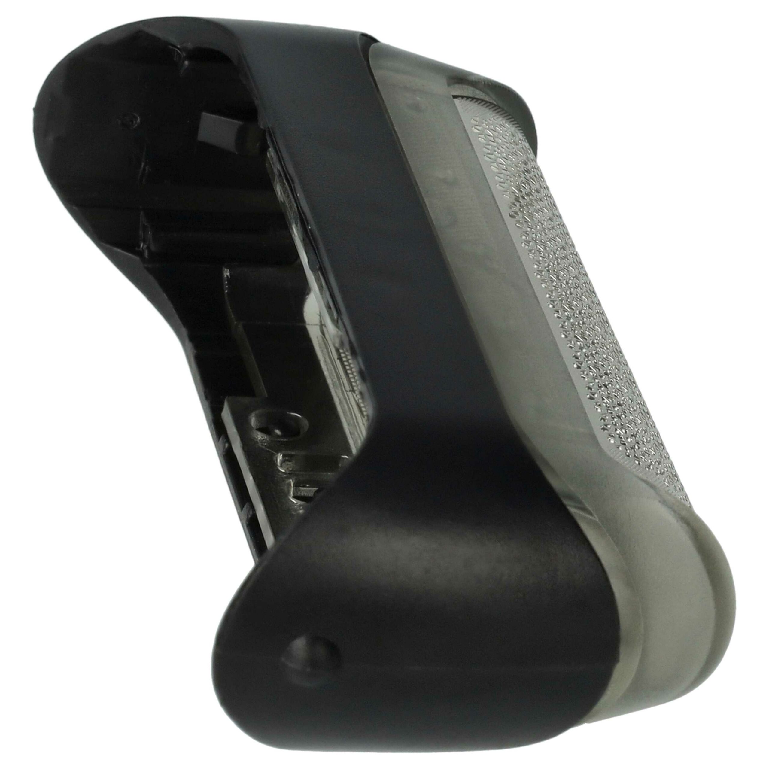 2x Lâmina de Barbear para Braun 5733700, 5733701, 20s, 20B, 10B, 5733702 - vhbw com Moldura, Preto/Prateado - Image 4