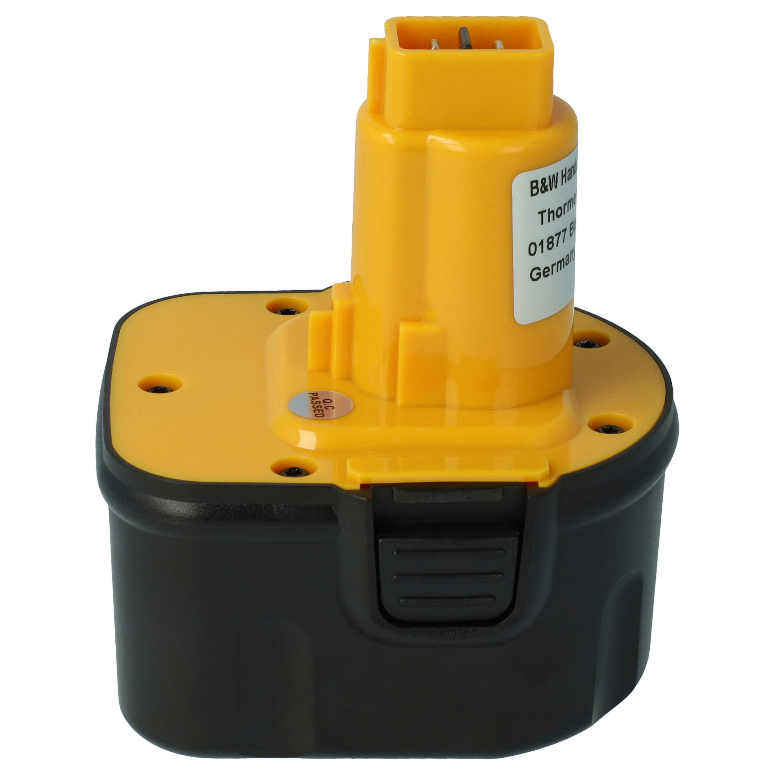 Bateria vhbw 12V 2000 mAh NiMH para Black & Decker A9266, A9252 e Dewalt - Image 2