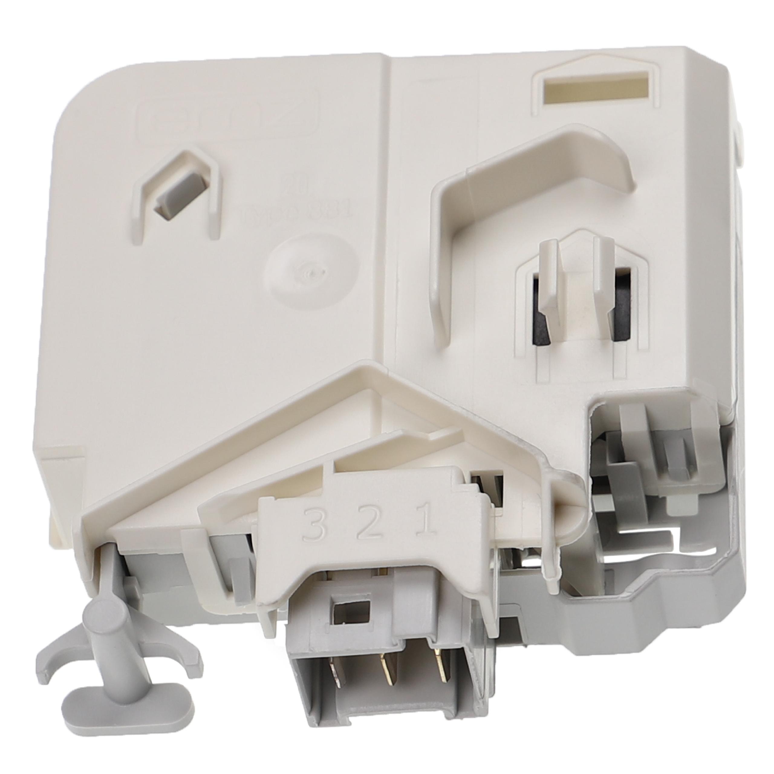 Fechadura de Porta para Máquina de Lavar Roupa vhbw - Compatível com 633315, 633765, 00619468, 621550 - Image 4