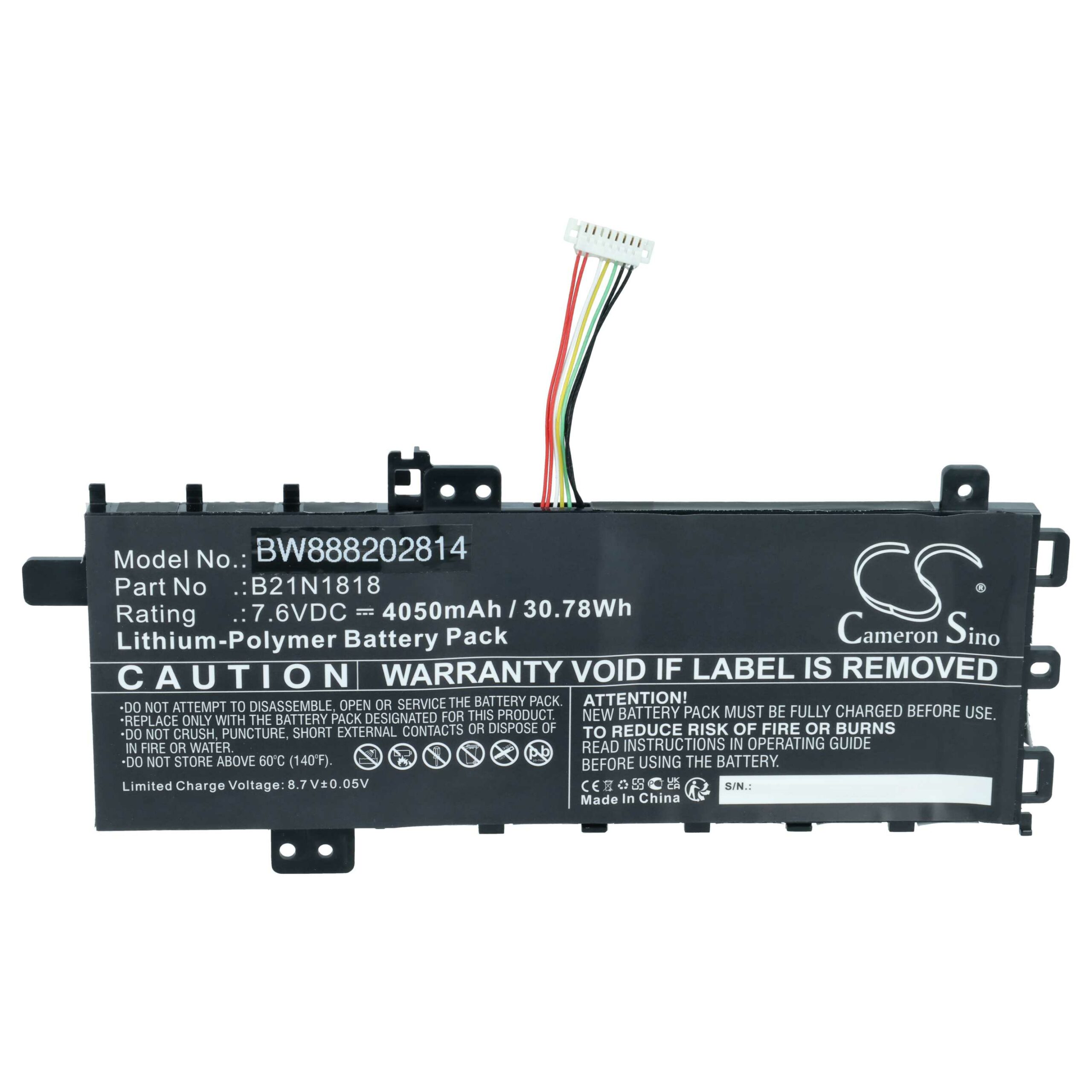 Bateria vhbw para Asus - Compatível com 0B200-03190400E, 0B200-03190400, 0B200-03350500 - 4050 mAh 7.6 V Li-polímero - Image 3