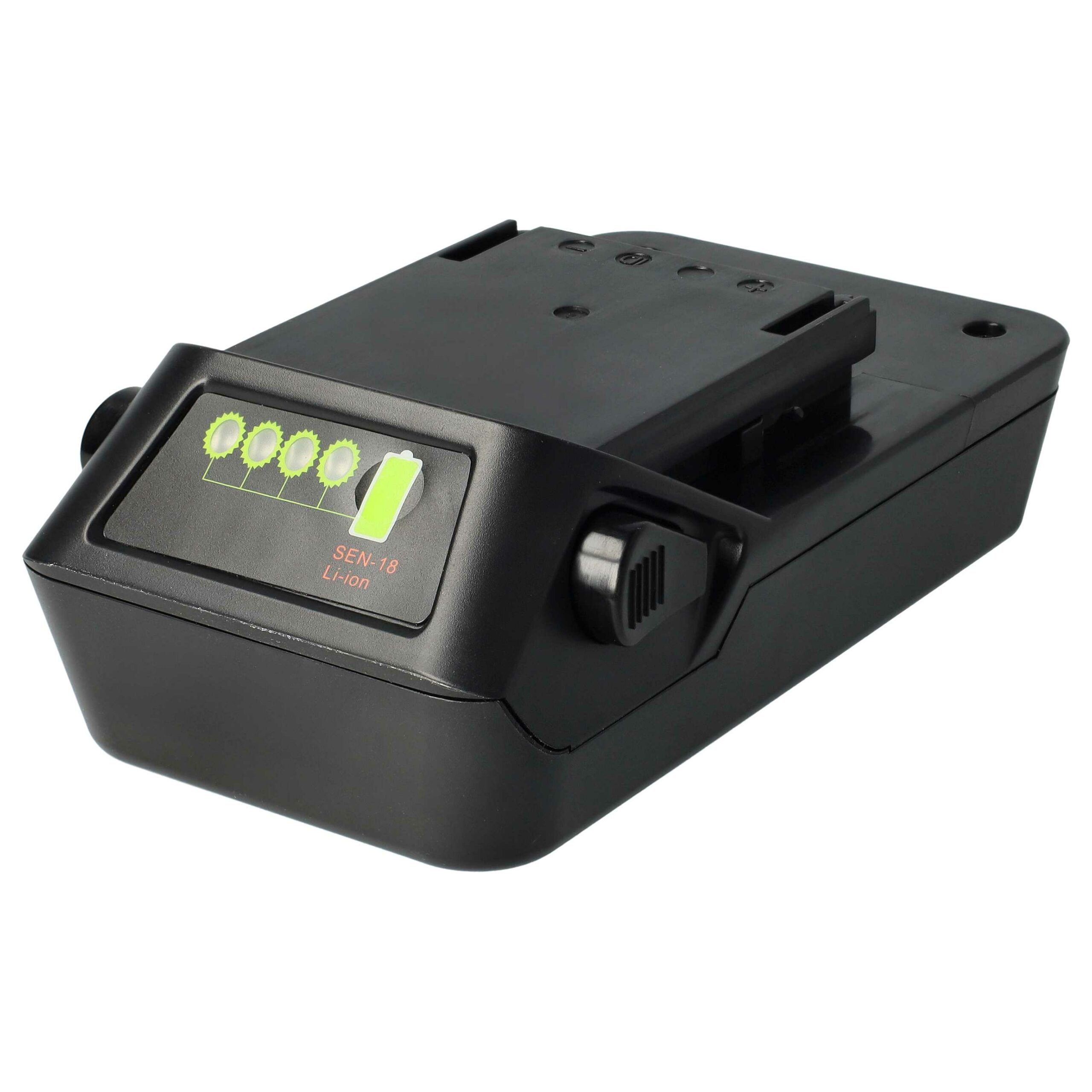 Bateria vhbw 18V 2000 mAh Li-Ion para Senco VB0118, VB0156, VB0155 - Image 2