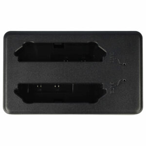 Carregador Duplo vhbw para Motorola 82-171249-01, 82-171249-02, BT-000318, BTRY-TC70X-46MA1-01