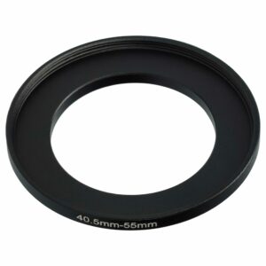Anel Adaptador Step-Up 40.5 mm para 55 mm para Objetivas de Câmaras Fotográficas