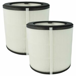 2x Filtro HEPA vhbw compatível com Philips FY0194/30 para humidificador de ar