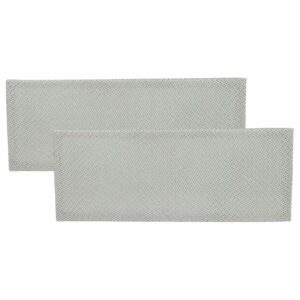 2x Filtro de Graxa Metálico Longa Duração vhbw para Bauknecht / Whirlpool