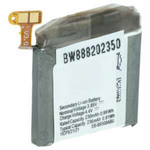 Bateria vhbw para Samsung Smartwatch GH43-04922A, EB-BR500ABU - 230 mAh 3.85 V Li-polímero