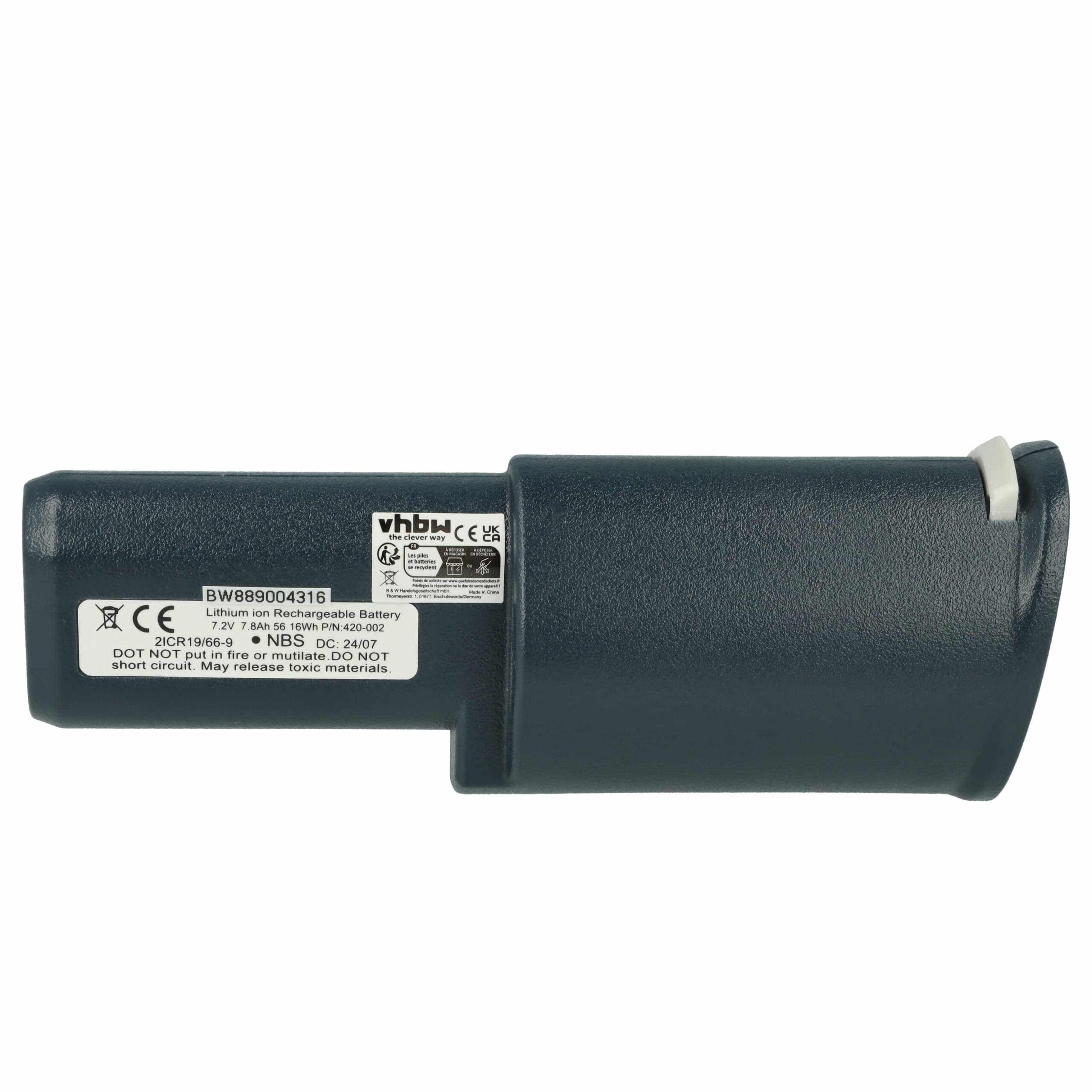 Bateria vhbw compatível com Niton 420-002 - 7.8 Ah 7.2 V Li-Ion - Image 3