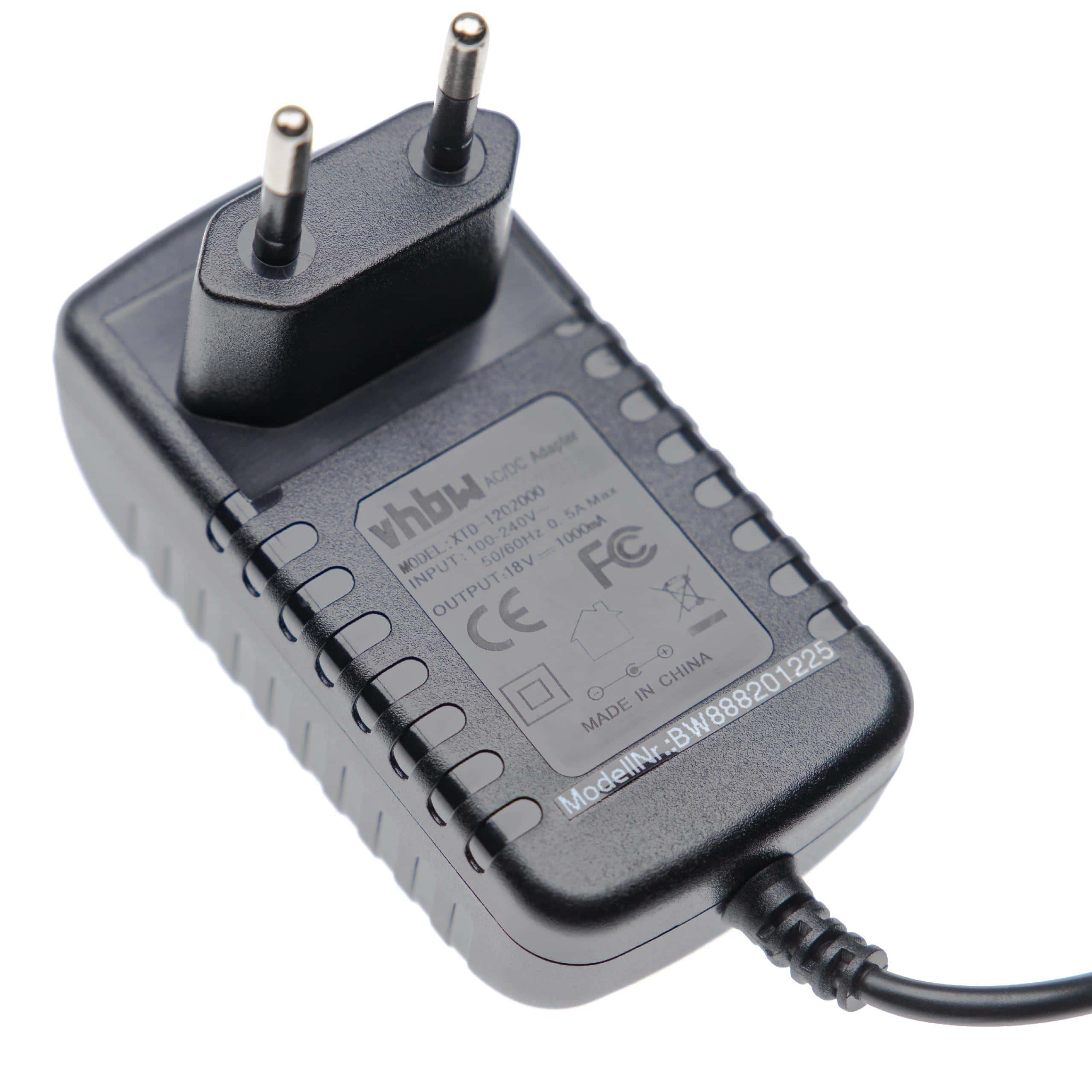 Carregador vhbw compatível com Philips HK-AS-180A017-EU para aspiradores manuais sem fio - Image 2