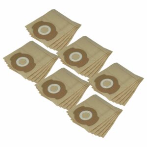 Pack 30x Sacos para Aspirador Bosch 2609256F34 - Papel
