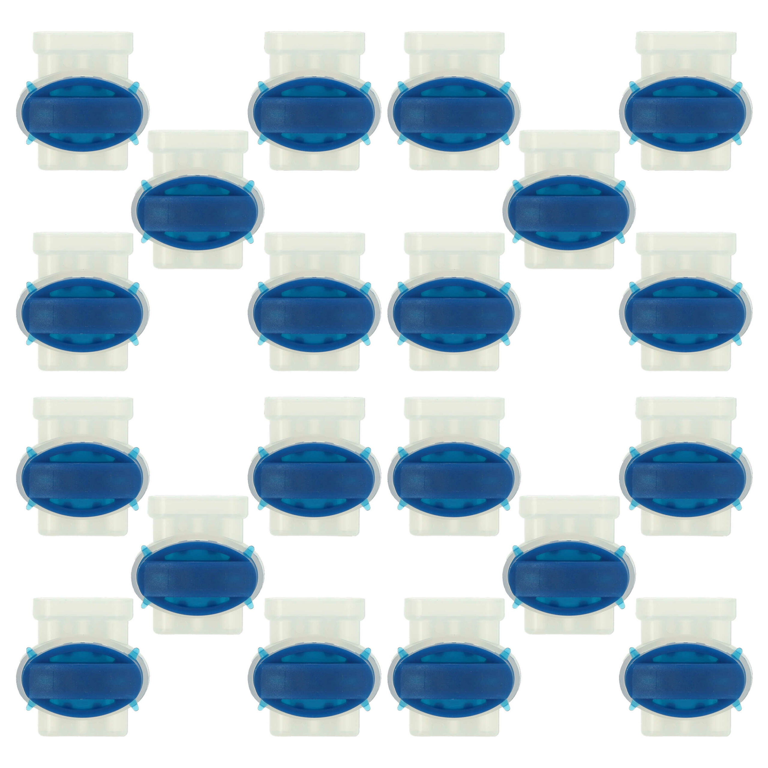 20x Conectores de Cabo para Robô Cortador de Relva com Fio Limite vhbw