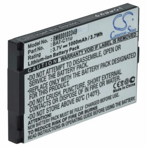 Bateria vhbw para Emporia BAT-C110 - 1000 mAh 3.7 V Li-Ion