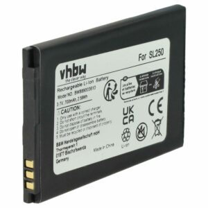 Bateria vhbw para Bea-Fon SL250 - 700 mAh 3.7 V Li-Ion