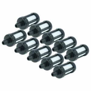 10x Filtro de Combustível compatível com Stihl 1115 350 3503, 0000 350 3500, 0000 350 3503