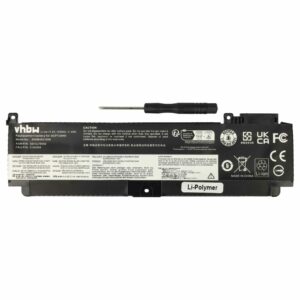 Bateria para Notebook Lenovo vhbw 00HW025, 00HW024, 00HW038, 01AV405 - 1000 mAh 11.4 V Li-polymer