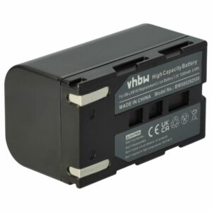 Bateria vhbw para Câmaras de Vídeo Samsung SB-LSM80, SB-LSM320, SB-LSM160 - 1200 mAh 7.2V Li-Ion