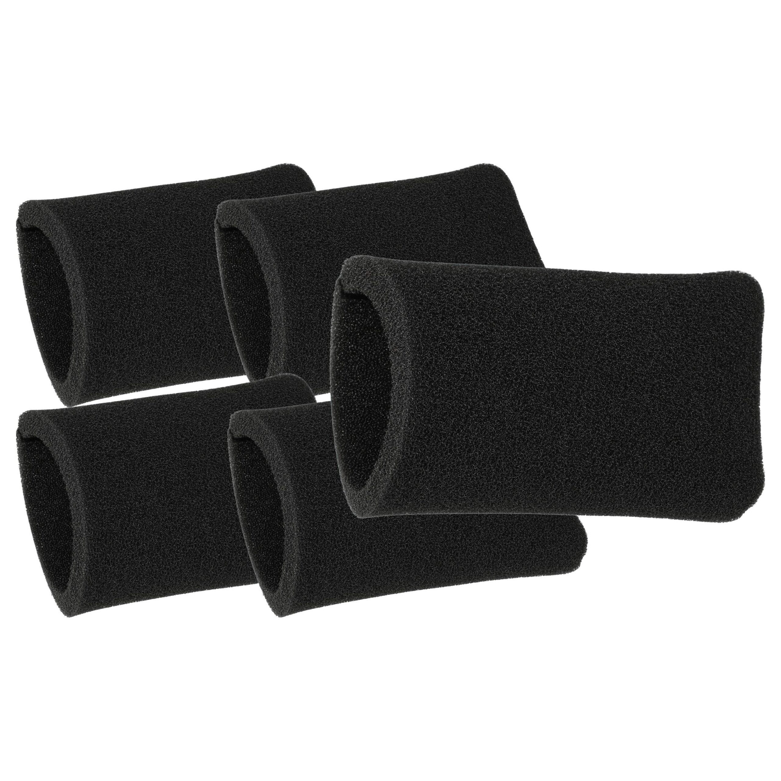 5x Filtro de Espuma vhbw Compatível com Kärcher 5.731-595.0 para Aspiradores
