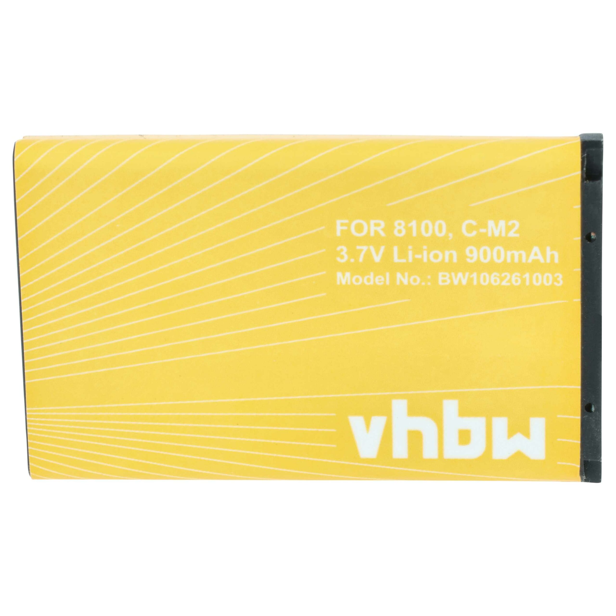 Bateria para Blackberry C-M2, BAT-11004-001, ACC-11004-201 - 900 mAh 3.7 V Li-Ion vhbw - Image 3